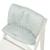 Coussins matelassés et déperlants pour chaises hautes sit up Bleu clair / bleu ciel+Gris argenté+Rose pastel+Vert givré 20 - vertbaudet enfant 