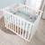 Parc bébé scandinave en bois massif + tapis en coton bio lil planet Anthracite - gris argenté+Blanc - gris argenté+Blanc - vert givré+Naturel - gris argenté 13 - vertbaudet enfant 