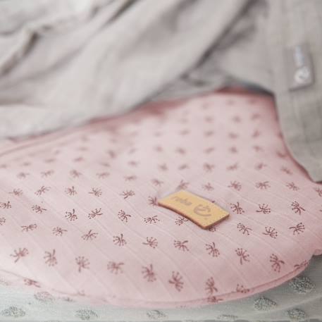 Gigoteuse sans manches en coton bio Lil Planet Bleu clair+Gris argenté+Rose pastel+Vert givré 15 - vertbaudet enfant 