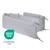 Tour de lit bébé déhoussable en coton bio lil planet Bleu clair/ bleu ciel+Gris argenté+Rose pastel+Vert givré 12 - vertbaudet enfant 