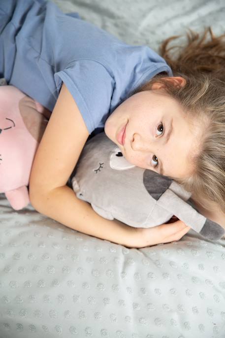 Peluche et coussin réconfortant pour bébé lil cuties Gris argenté / ourson 6 - vertbaudet enfant 