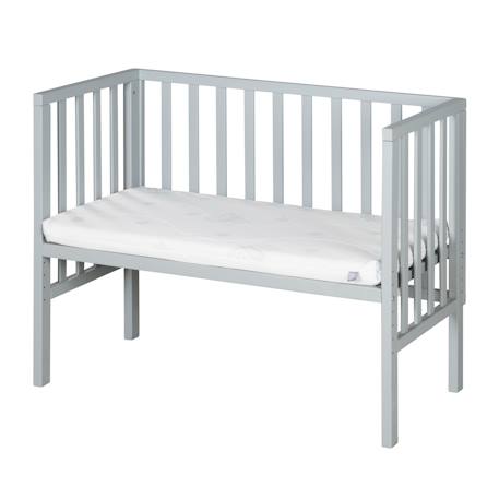 Berceau cododo 2en1 avec matelas et accessoires safe asleep Blanc+Gris taupe 7 - vertbaudet enfant 