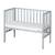 Berceau cododo 2en1 avec matelas et accessoires safe asleep Blanc+Gris taupe 7 - vertbaudet enfant 