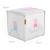Tabouret pouf en velours imprimé et bois peppa pig Beige / cœur+Beige / cube 9 - vertbaudet enfant 