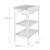Table à langer avec baignoire 2en1 + matelas à langer déperlant Blanc / gris argenté 3 - vertbaudet enfant 