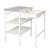 Table à langer avec baignoire coulissante + matelas à langer déperlant roba style Blanc / gris argenté+Bois naturel / gris argenté 1 - vertbaudet enfant 