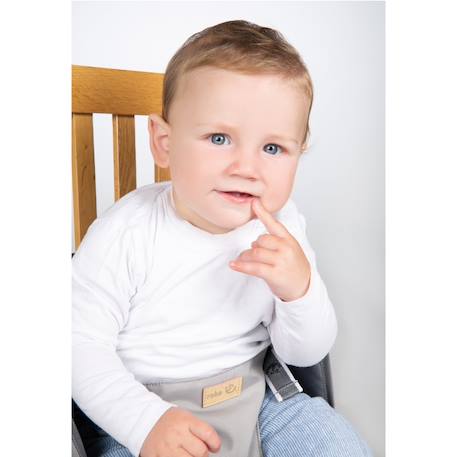 Réhausseur de chaise pour bébé avec coussin gonflable Bleu marine+Gris / étoile+Gris / peppa pig 9 - vertbaudet enfant 