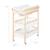 Table à langer avec baignoire 2en1 + matelas à langer imperméable Bois naturel / blanc 3 - vertbaudet enfant 