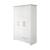 Armoire bébé 3 portes à fermeture douce ava Blanc / chêne artisan 1 - vertbaudet enfant 