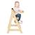 Tablette de chaise haute - plateau repas avec rebord sit up flex Beige délavé+Blanc+Bois naturel+Gris taupe+Noir 15 - vertbaudet enfant 