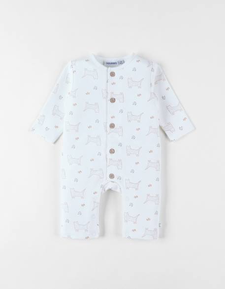 Combinaison molleton Beige 4 - vertbaudet enfant 