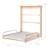 Table à langer murale pliante + matelas à langer déperlant roba style Anthracite / gris argenté+Blanc / gris argenté+Bois naturel / gris argenté+Gris taupe / gris argenté 16 - vertbaudet enfant 