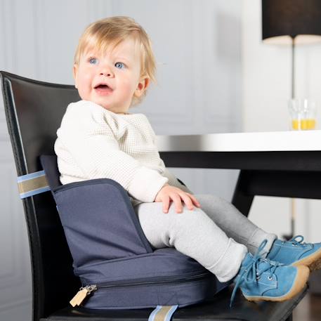 Réhausseur de chaise pour bébé avec coussin gonflable Bleu marine+Gris / étoile+Gris / peppa pig 6 - vertbaudet enfant 