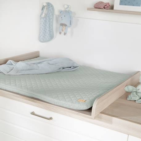 Matelas à langer déperlant et nettoyable roba style Bleu clair+Gris argenté+Rose pastel+Vert givré 14 - vertbaudet enfant 