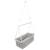 Berceau suspendu respirant avec matelas safe asleep® Gris argenté 1 - vertbaudet enfant 