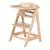 Chaise haute évolutive avec plateau repas amovible sit up fun Blanc+Bois naturel 6 - vertbaudet enfant 