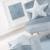 Ensemble fauteuil + pouf + coussin décoratif étoile lil sofa Bleu clair+Gris argenté+Rose pastel 3 - vertbaudet enfant 