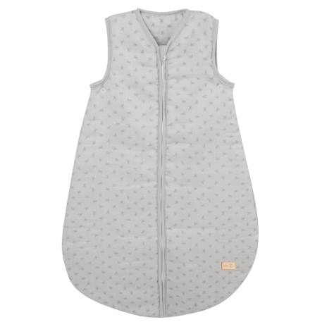 Gigoteuse sans manches en coton bio Lil Planet Bleu clair+Gris argenté+Rose pastel+Vert givré 6 - vertbaudet enfant 