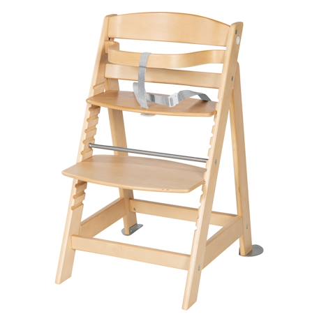 Chaise haute évolutive born up avec transat déperlant et inclinable roba style Blanc - gris argenté+Blanc - vert givré+Naturel - gris argenté+Naturel - vert givré 17 - vertbaudet enfant 