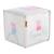 Tabouret pouf en velours imprimé et bois peppa pig Beige / cœur+Beige / cube 7 - vertbaudet enfant 
