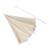 Parasol pour table piquenique enfant Jaune / passepoil blanc 1 - vertbaudet enfant 