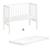 Berceau cododo 2en1 avec matelas et accessoires safe asleep Blanc+Gris taupe 3 - vertbaudet enfant 