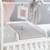 Plan à langer pour lit bébé + matelas à langer déperlant roba style Blanc / gris argenté 2 - vertbaudet enfant 