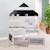 Cuisine extérieure en forme de maison en bois fsc® avec accessoires Gris 2 - vertbaudet enfant 