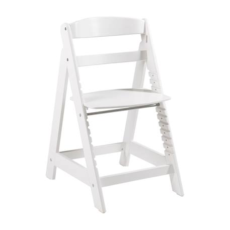 Chaise haute évolutive ingénieuse sit up click Blanc+Bois naturel+Gris taupe 2 - vertbaudet enfant 