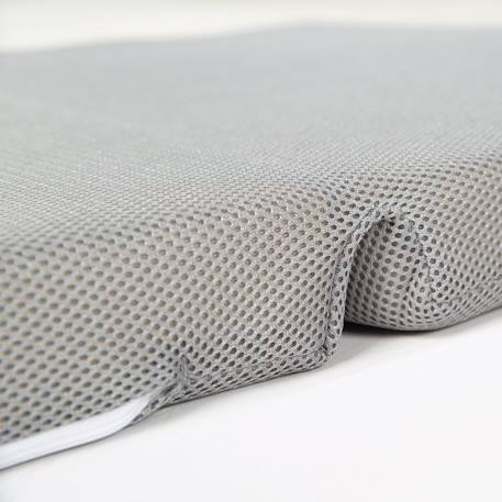 Matelas pliant respirant et déhoussable + sac de transport safe asleep® Gris 5 - vertbaudet enfant 