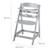 Chaise haute évolutive en bois sit up flex - utilisable jusqu'à la chaise d'adolescent Anthracite+Beige délavé+Blanc+Bois naturel+Cachemire / beige+Gris+Marron+Noir 35 - vertbaudet enfant 