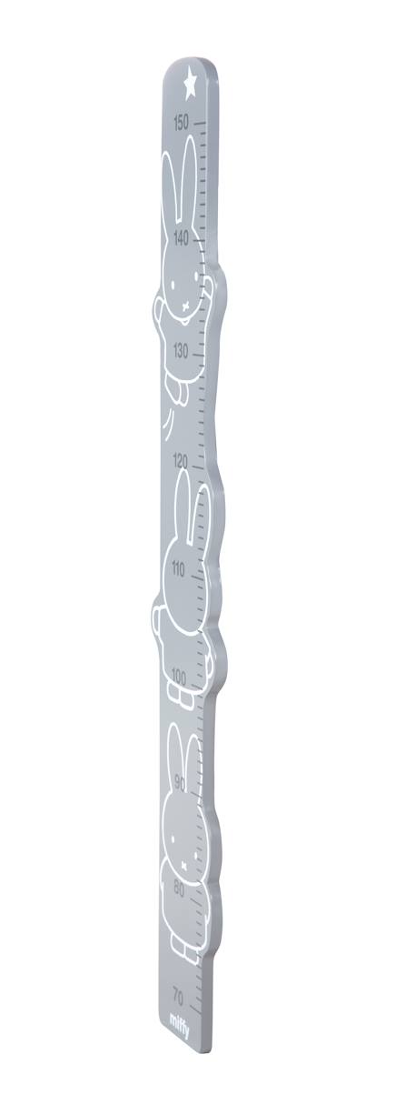 Toise murale miffy - échelle de 70 à 150 cm Blanc - bleu / pat' patrouille+Blanc - rose / peppa pig+Gris - blanc / miffy 14 - vertbaudet enfant 