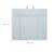Matelas à langer déperlant à tête d'ourson roba style Bleu clair+Gris argenté 3 - vertbaudet enfant 