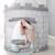 Tente pop up en forme de château fort motif étoiles Gris étoilé 4 - vertbaudet enfant 