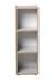 Étagère de rangement 3 cases pour chambre enfant caro Gris clair / chêne doré 4 - vertbaudet enfant 