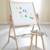 Tableau pivotant double face avec tabouret Vert / naturel 6 - vertbaudet enfant 
