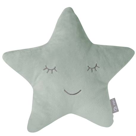 Coussin décoratif étoile pour chambre d'enfant roba style Bleu clair+Gris argenté+Rose pastel+Vert givré 19 - vertbaudet enfant 