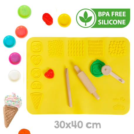 Cuisine extérieure enfant avec 6 pâtes à modeler Play-Doh et accessoires MULTICOLORE 3 - vertbaudet enfant 