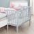 Berceau cododo 2en1 avec matelas et accessoires safe asleep Blanc+Gris taupe 11 - vertbaudet enfant 