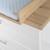 Commode à langer évolutive 3 tiroirs  nele Blanc / chêne artisan 4 - vertbaudet enfant 