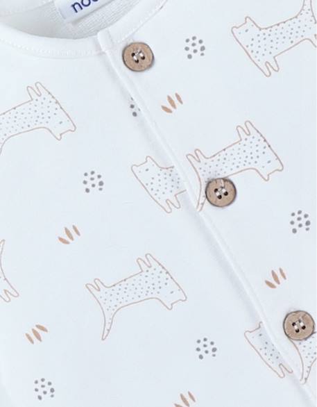 Combinaison molleton Beige 6 - vertbaudet enfant 