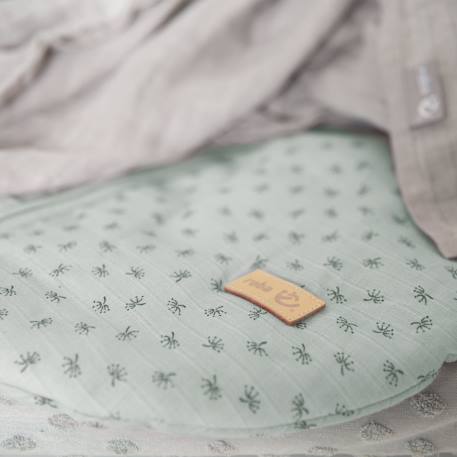 Gigoteuse sans manches en coton bio Lil Planet Bleu clair+Gris argenté+Rose pastel+Vert givré 20 - vertbaudet enfant 
