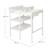 Table à langer avec baignoire coulissante + matelas à langer déperlant roba style Blanc / gris argenté+Bois naturel / gris argenté 4 - vertbaudet enfant 