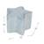 Ensemble fauteuil + pouf + coussin décoratif étoile lil sofa Bleu clair+Gris argenté+Rose pastel 5 - vertbaudet enfant 