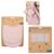 Set de 3 bavoirs en coton bio + 3 langes + 1 serviette doudou lil planet Bleu clair - gris / ourson+Gris argenté - bleu / ourson+Rose pastel - gris / lapin+Vert givré - gris / lapin 12 - vertbaudet enfant 