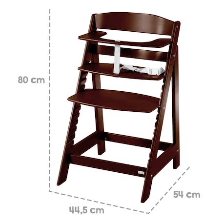 Chaise haute évolutive en bois sit up flex - utilisable jusqu'à la chaise d'adolescent Anthracite+Beige délavé+Blanc+Bois naturel+Cachemire / beige+Gris+Marron+Noir 40 - vertbaudet enfant 