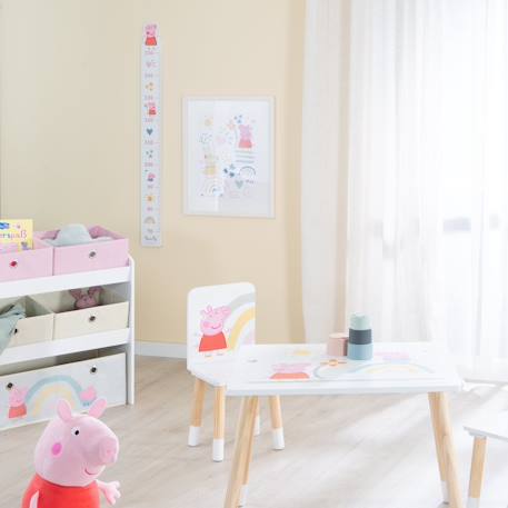 Toise murale miffy - échelle de 70 à 150 cm Blanc - bleu / pat' patrouille+Blanc - rose / peppa pig+Gris - blanc / miffy 9 - vertbaudet enfant 