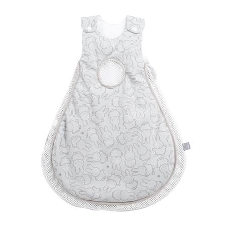 Lot de 2 gigoteuses avec et sans manches safe asleep® air plus Gris clair / miffy 3 - vertbaudet enfant 