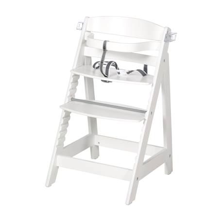 Chaise haute évolutive avec plateau repas amovible sit up fun Blanc+Bois naturel 2 - vertbaudet enfant 