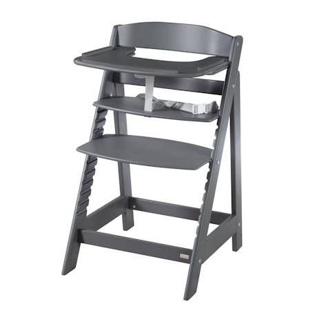Tablette de chaise haute - plateau repas avec rebord sit up flex Beige délavé+Blanc+Bois naturel+Gris anthracite+Gris taupe+Noir 18 - vertbaudet enfant 